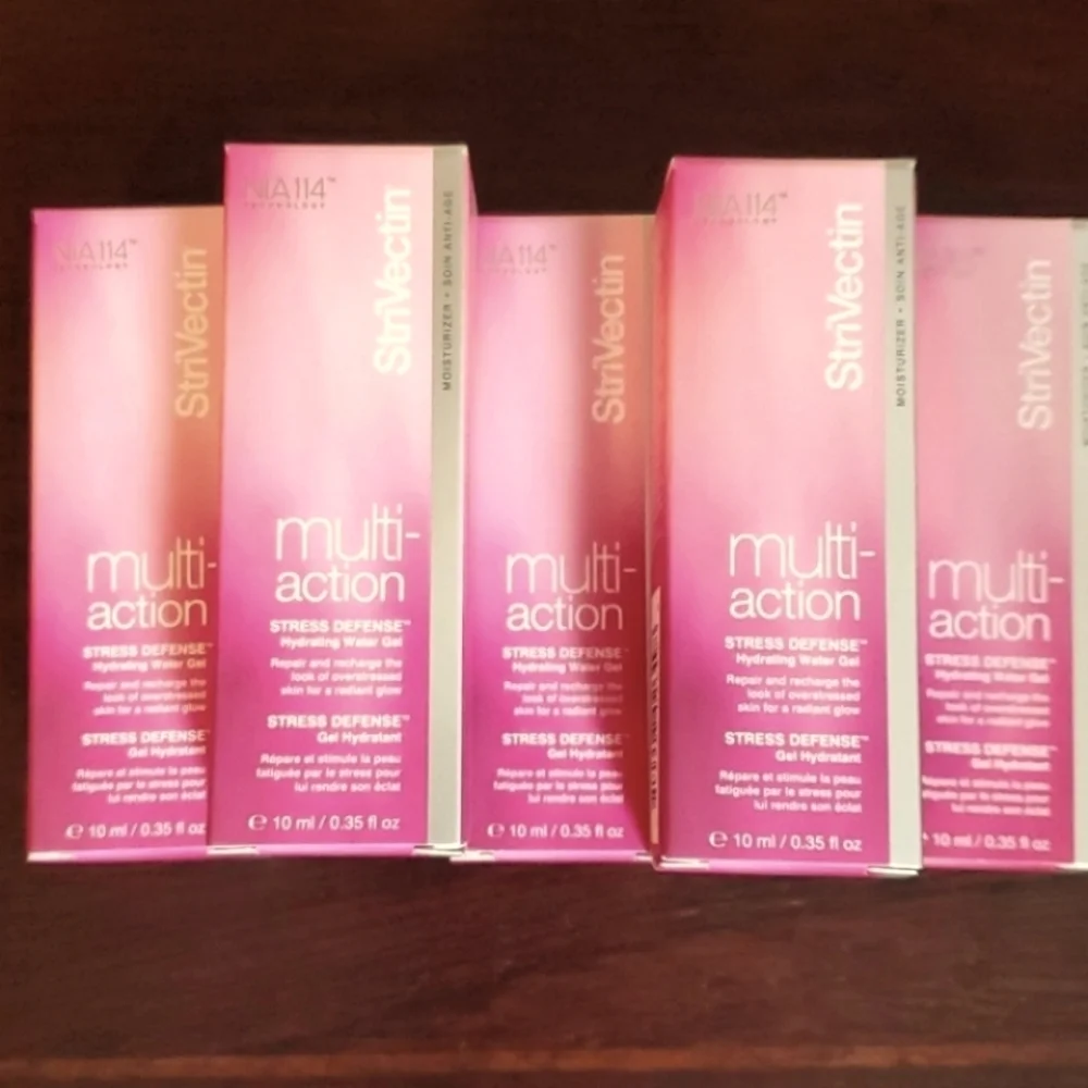 5 StriVectin Multi-action STRESS DEFENSE Hydrating Water Gel Moisturizer Lotion